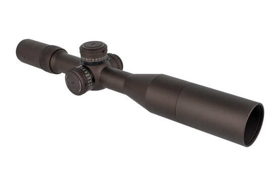 Vortex Gen II Razord HD 3-18x50mm rifle scope includes an extended sunshade to reduce mirage